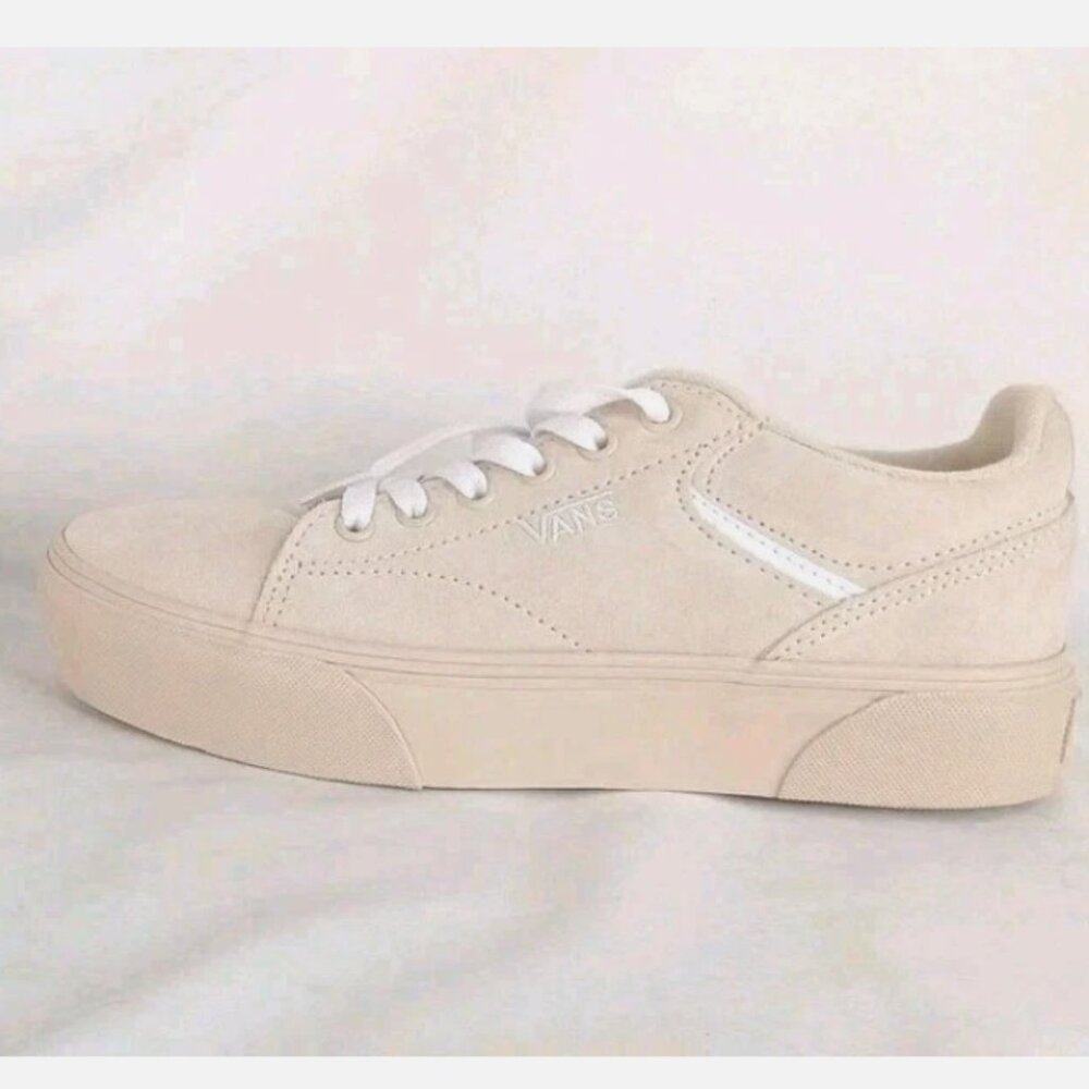 NWOB Women's Tan Vans off the Wall 721356 Size 7.5 - Picture 7 of 14